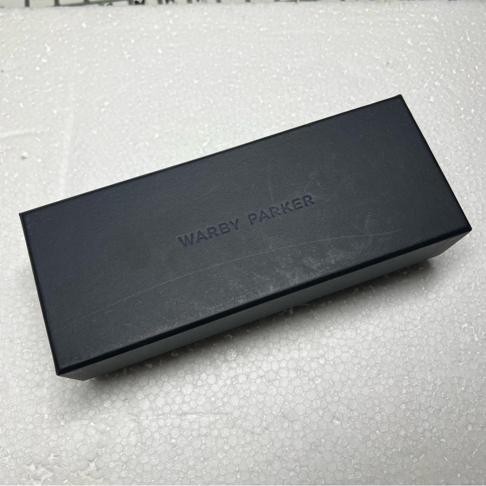 WARBY PARKER Black Sunglasses Box 6.75x2.60x1.75 inches